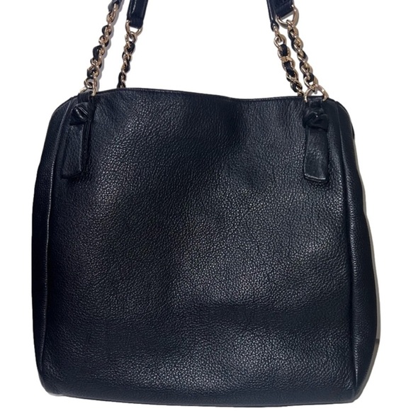 *Tory Burch- Black Tory Burch Large Harper Tote - Picture 5 of 12